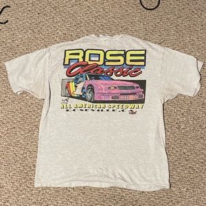 Rose Classic Vintage Car shirt size XL